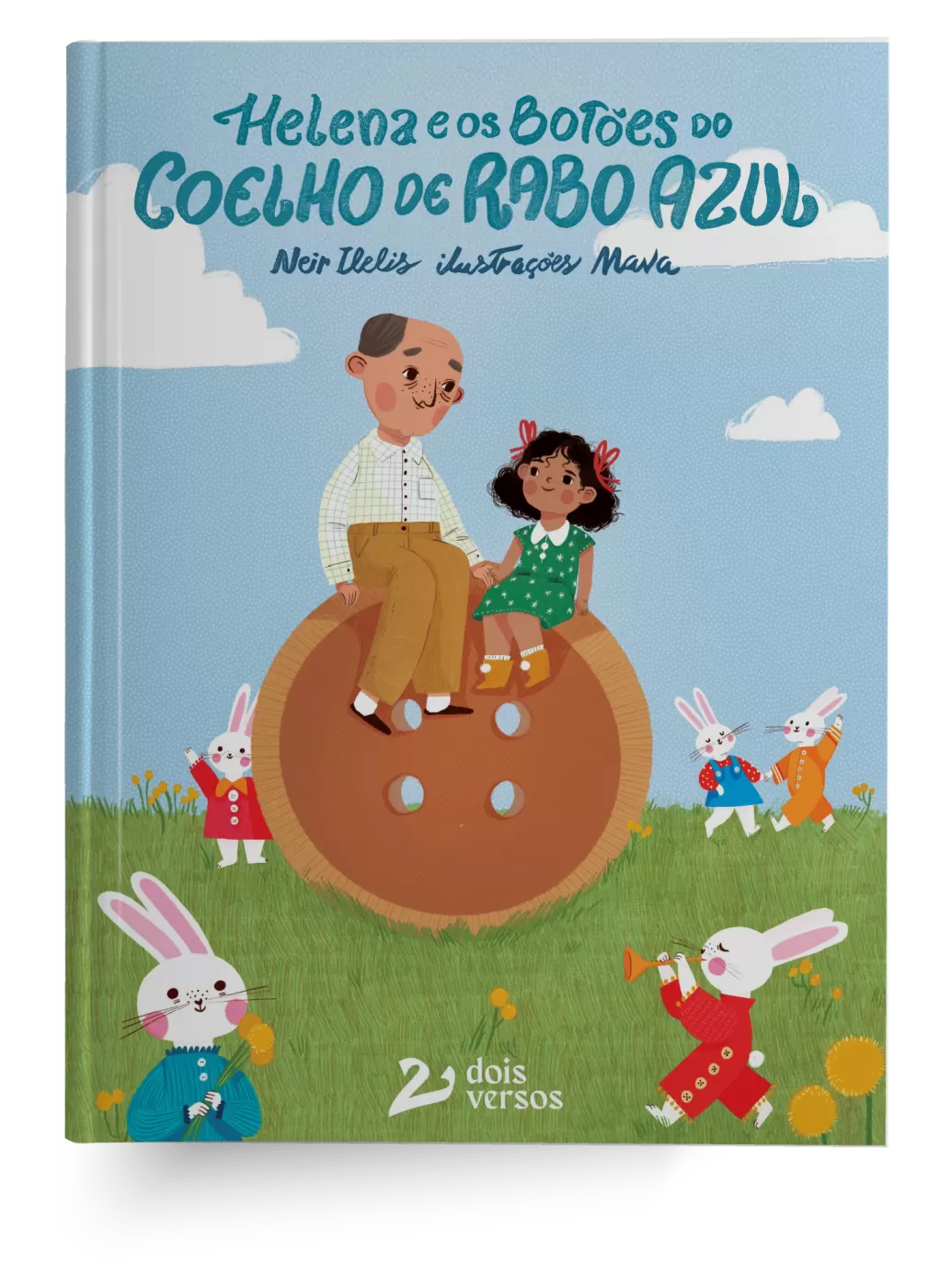 Helena e os botões do Coelho de Rabo Azul